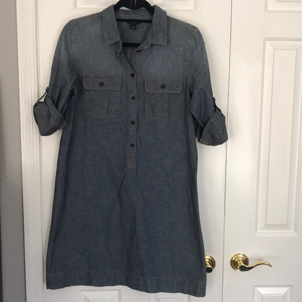 JCrew Chambray dress